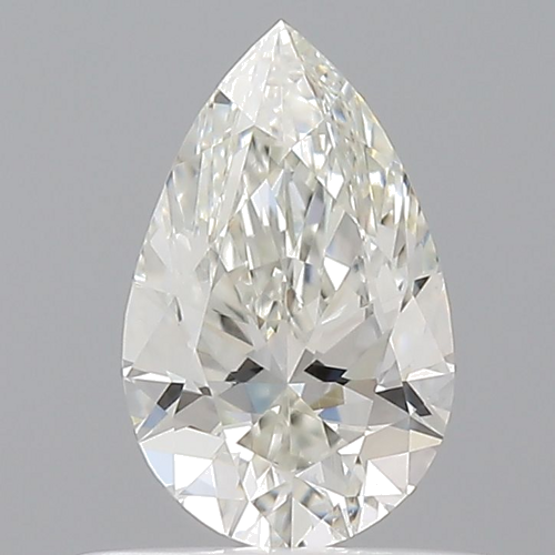 0.5 carat I-SI1 Natūralus Pear Deimantas (1)