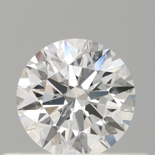 0.43 carat F-SI2 Excellent cut Natūralus Round Deimantas (1)