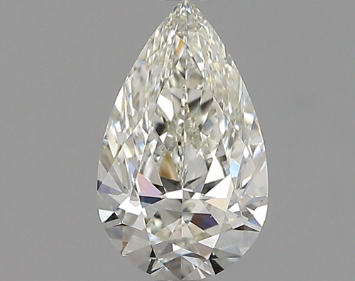 0.9 carat J-VVS2 Natūralus Pear Deimantas (1)