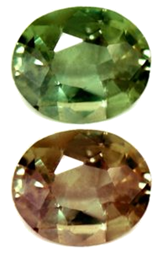 0.38 carat GREEN Oval Alexandrite (1)