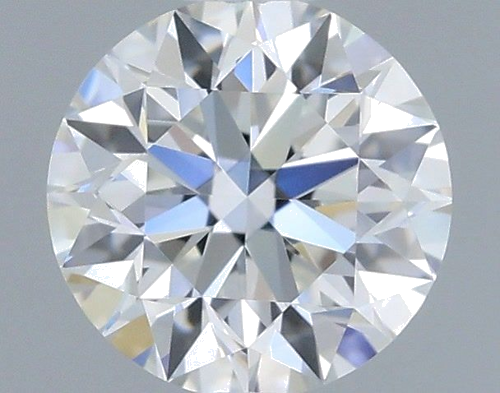 0.37 carat F-VVS2 Excellent cut Natūralus Round Deimantas (1)