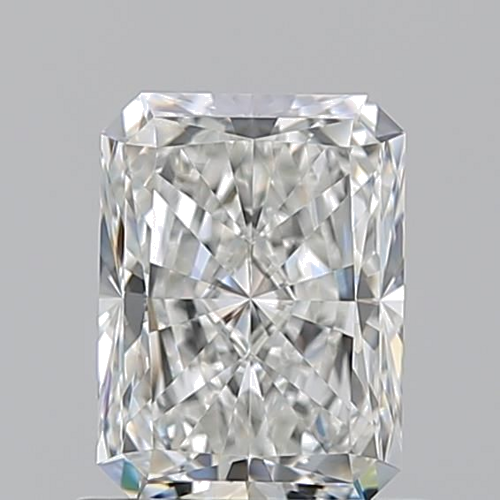 1.03 carat G-VVS2 Natūralus Radiant Deimantas (1)