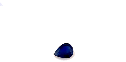 0.33 carat BLUE Pear Safyras (1)