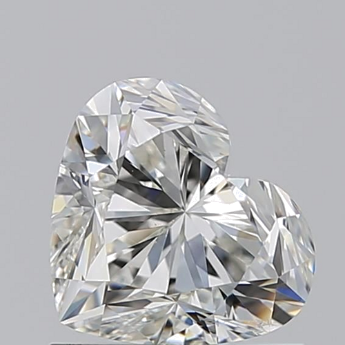 1.01 carat J-SI1 Natūralus Heart Deimantas (1)
