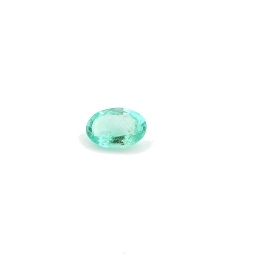 0.4 carat GREEN Oval Smaragdas (1)