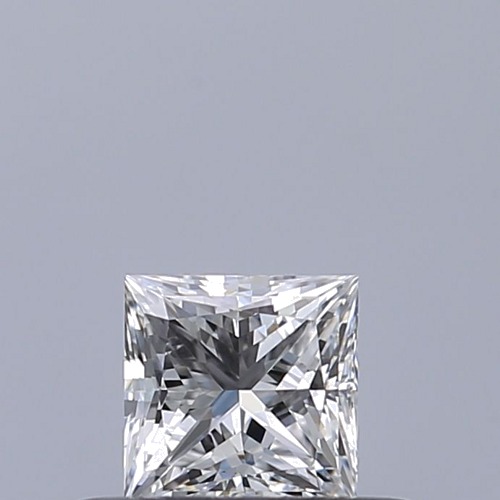 0.3 carat D-VVS2 Natūralus Princess Deimantas (1)
