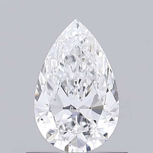 0.5 carat E-SI1 Natūralus Pear Deimantas (1)