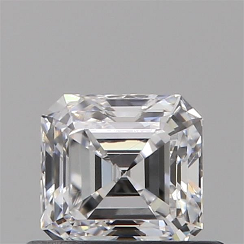 0.5 carat D-VVS2 Natūralus Asscher Deimantas (1)