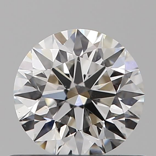 0.5 carat F-VS2 Excellent cut Natūralus Round Deimantas (1)
