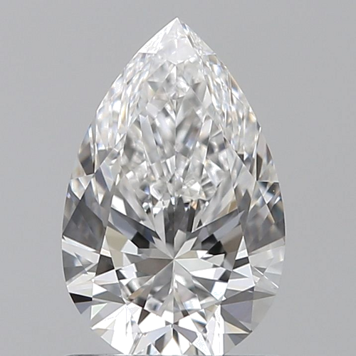0.9 carat E-VVS2 Natūralus Pear Deimantas (1)