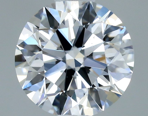 0.5 carat D-VS2 Excellent cut Natūralus Round Deimantas (1)