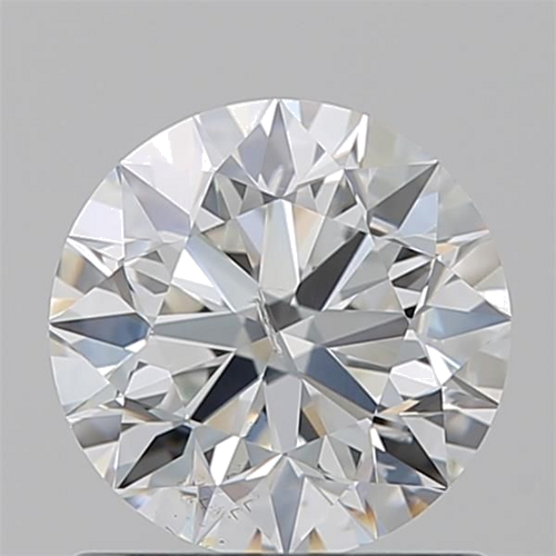 1.05 carat F-SI2 Excellent cut Natūralus Round Deimantas (1)