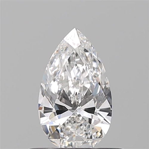 0.5 carat E-VS2 Natūralus Pear Deimantas (1)