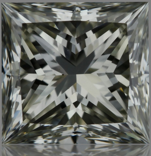 0.7 carat I-VS1 Natūralus Princess Deimantas (1)