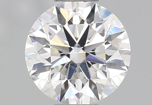 0.42 carat F-VVS2 Excellent cut Natūralus Round Deimantas (1)