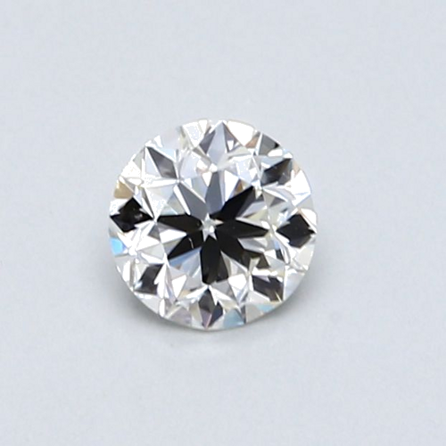 0.5 carat I-VVS1 Very Good cut Natūralus Round Deimantas (1)