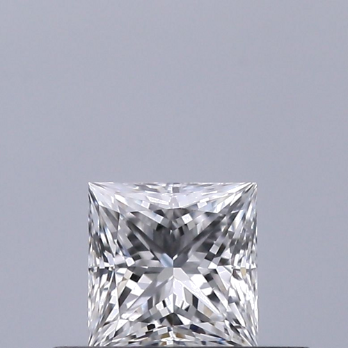 0.3 carat D-VVS1 Natūralus Princess Deimantas (1)