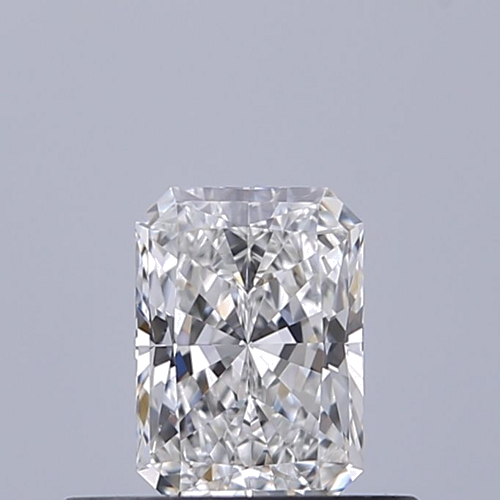 0.38 carat E-VVS2 Natūralus Radiant Deimantas (1)