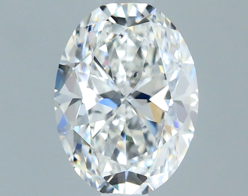 0.7 carat E-SI1 Natūralus Oval Deimantas (1)