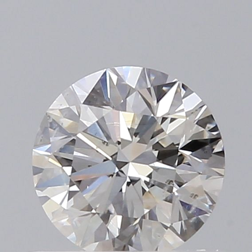 0.51 carat G-SI2 Excellent cut Natūralus Round Deimantas (1)