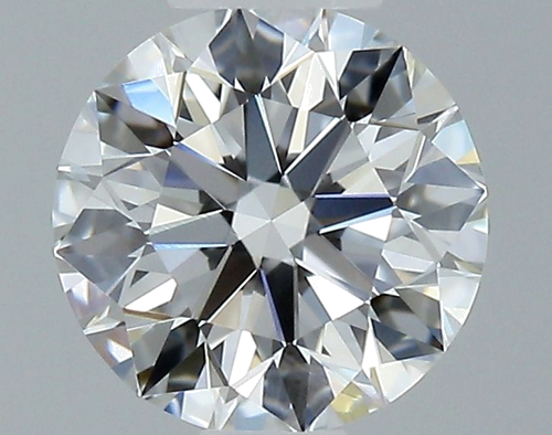 0.53 carat F-VVS1 Excellent cut Natūralus Round Deimantas (1)