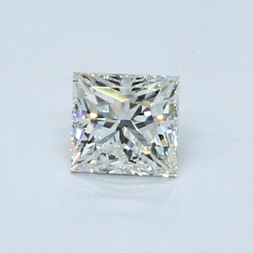 0.52 carat H-IF Natūralus Princess Deimantas (1)