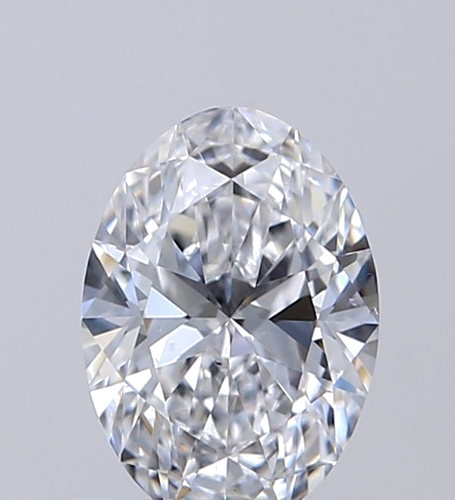 0.61 carat D-SI1 Natūralus Oval Deimantas (1)