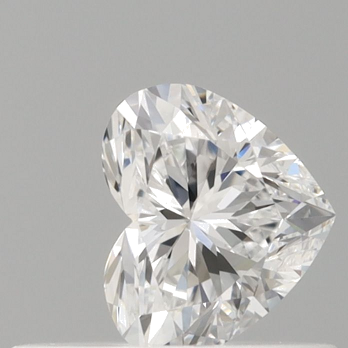 0.34 carat D-VVS2 Natūralus Heart Deimantas (1)