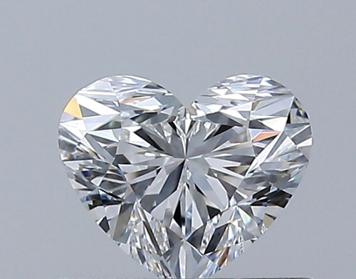 0.51 carat E-VS1 Natūralus Heart Deimantas (1)