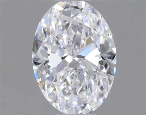 0.43 carat D-VVS1 Natūralus Oval Deimantas (1)
