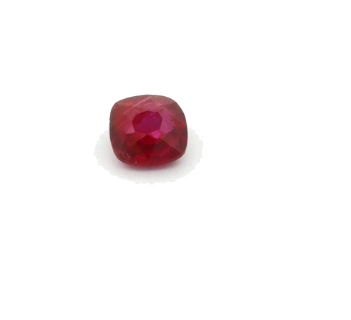 0.58 carat RED Cushion Rubinas (1)