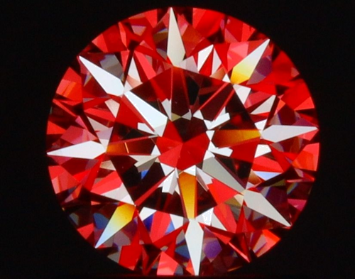 0.96 carat I-VS2 Excellent cut Natūralus Round Deimantas (1)