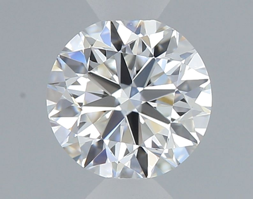 0.5 carat F-VVS2 Very Good cut Natūralus Round Deimantas (1)