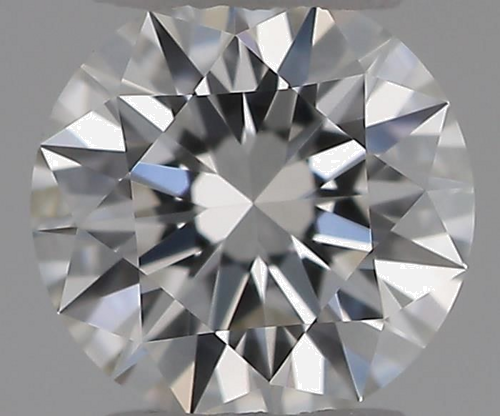 0.21 carat F-IF Excellent cut Natūralus Round Deimantas (1)