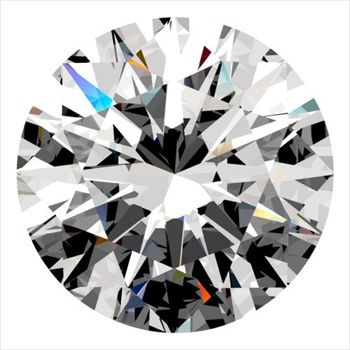 0.32 carat H-VS1 Excellent cut Natūralus Round Deimantas (1)