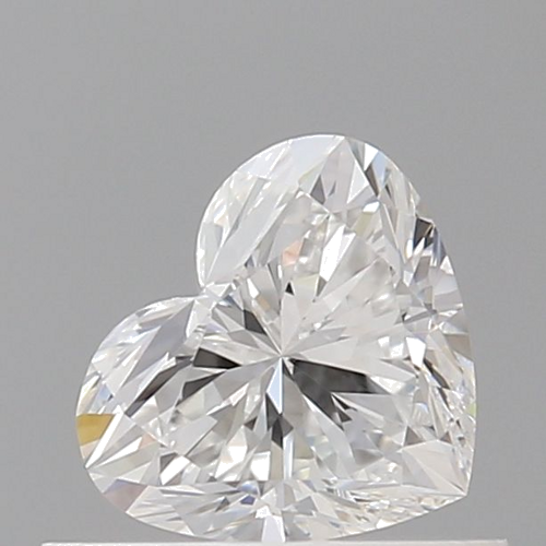 0.5 carat E-VVS1 Natūralus Heart Deimantas (1)
