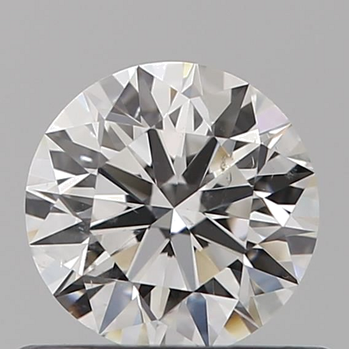 0.5 carat F-SI1 Very Good cut Natūralus Round Deimantas (1)