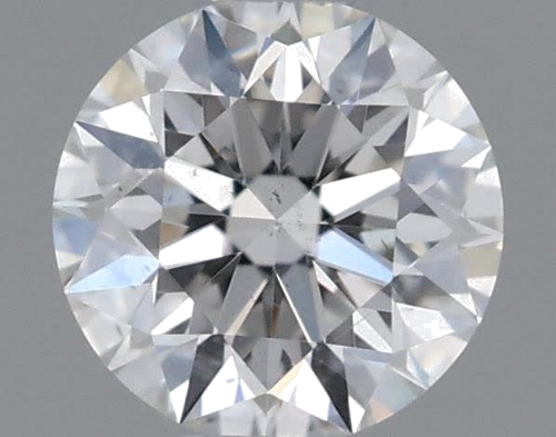 0.31 carat F-SI1 Excellent cut Natūralus Round Deimantas (1)