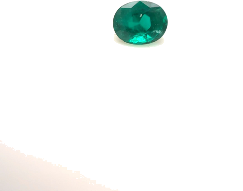 0.29 carat GREEN Oval Smaragdas (1)