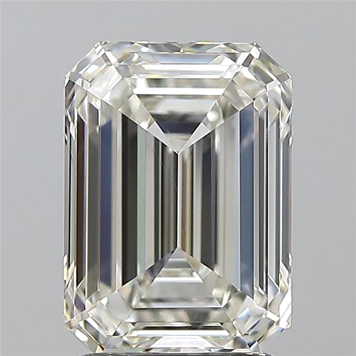2.5 carat K-VVS2 Natūralus Emerald Deimantas (1)