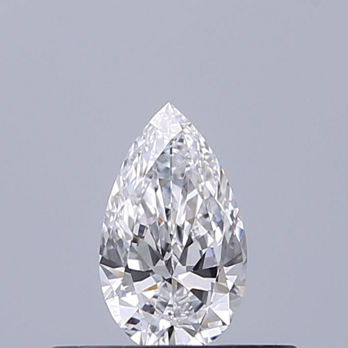 0.24 carat D-VVS1 Natūralus Pear Deimantas (1)