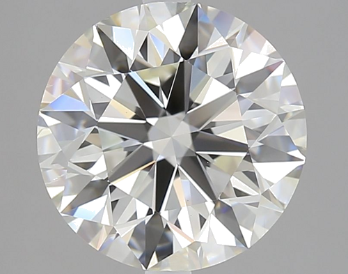 4.01 carat I-SI1 Excellent cut Natūralus Round Deimantas (1)
