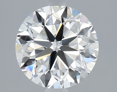 2.01 carat E-VS2 Very Good cut Natūralus Round Deimantas (1)