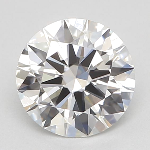 0.5 carat F-VVS1 Excellent cut Natūralus Round Deimantas (1)