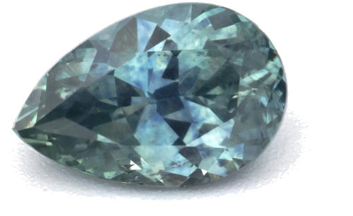 0.52 carat GREEN Pear Safyras (1)