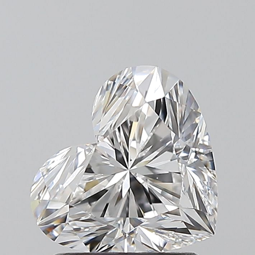 1.51 carat E-VS2 Natūralus Heart Deimantas (1)