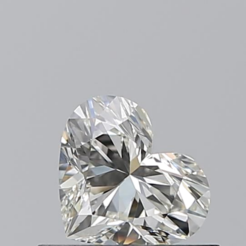0.5 carat J-VVS2 Natūralus Heart Deimantas (1)