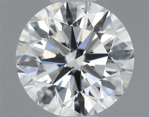 0.44 carat F-VS2 Excellent cut Natūralus Round Deimantas (1)