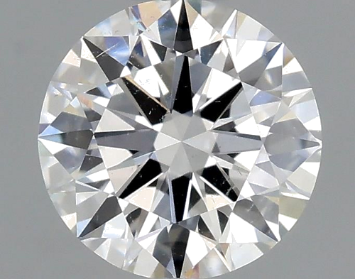0.5 carat F-SI2 Excellent cut Natūralus Round Deimantas (1)
