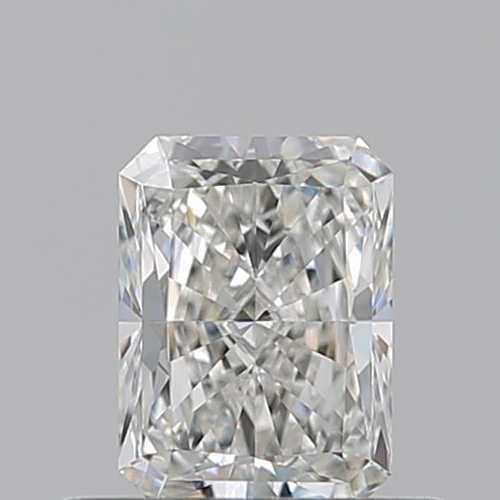 0.52 carat H-VVS2 Natūralus Radiant Deimantas (1)